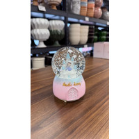 Işıklı Ve Müzikli Kar Küresi Orta Boy